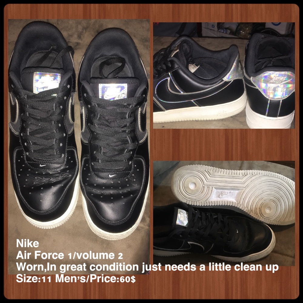 Nike Air Force Ones v.2 Limited Edition.